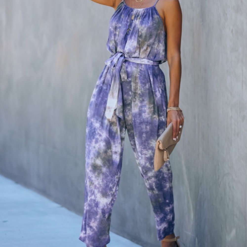 VICI tie dye jumpsuit